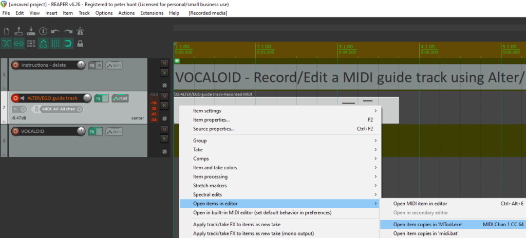 how to use vocaloid 4